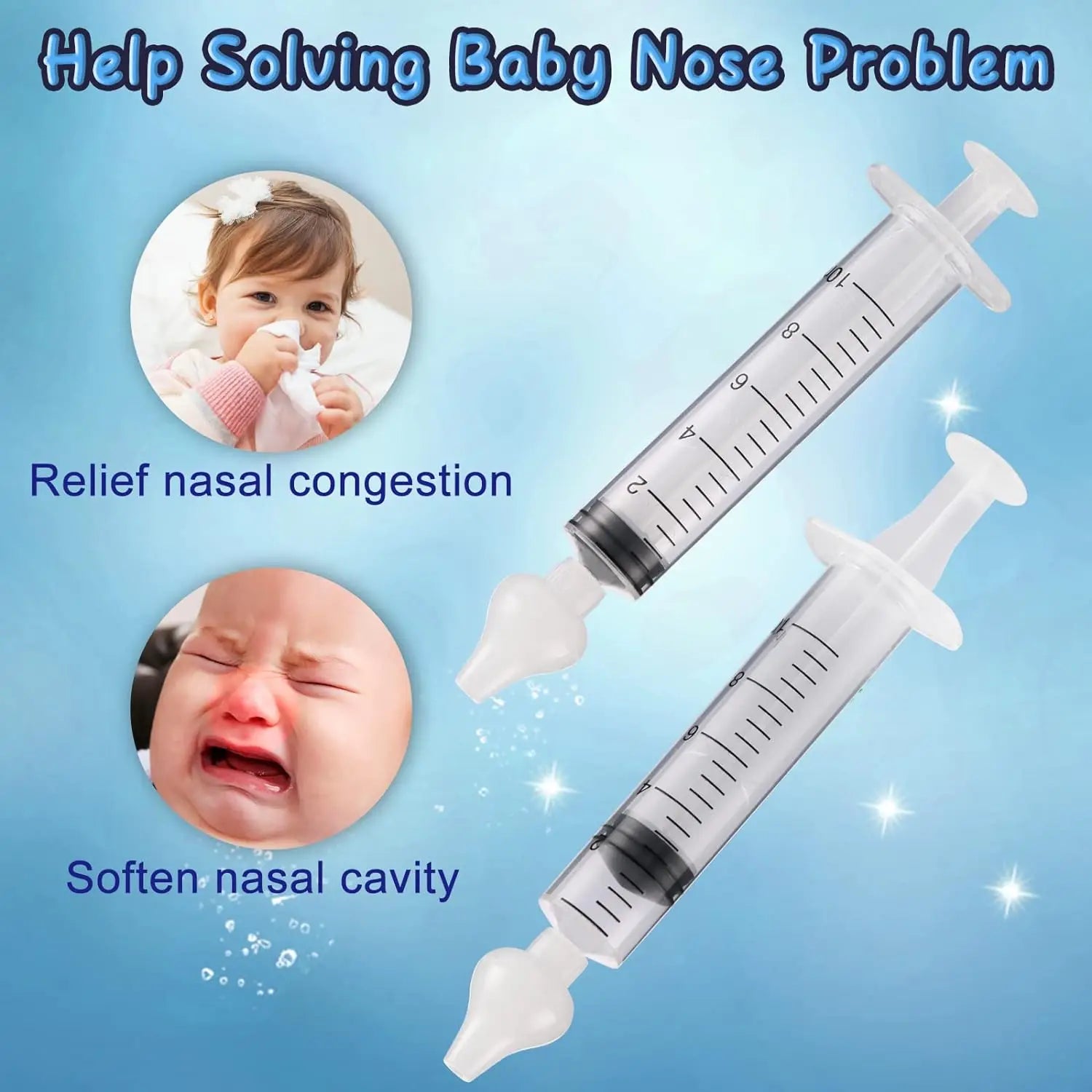 8/10pcs Infant Nose Cleaner for Newborn Infants