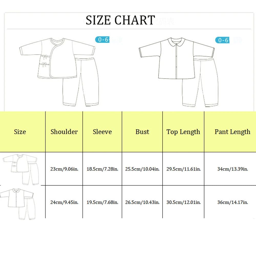18Pcs Newborn Baby Tops Pants Infant Pure Cotton Baby Shower Gift 0-3M