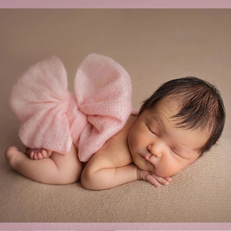 Newborn Photography Props Accessories for Baby Girl Butterfly Belt Decoration