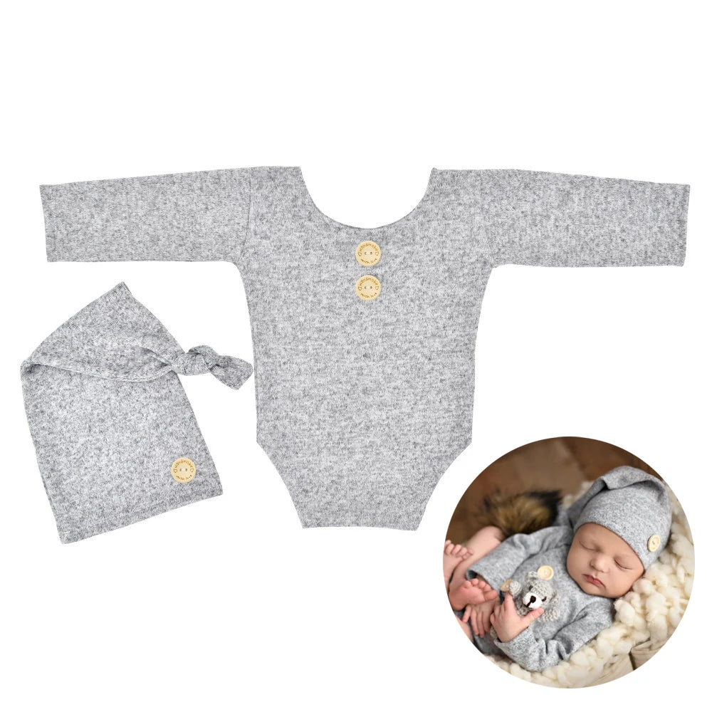 Newborn Photography Props Accessories Baby Hat Props 2pcs