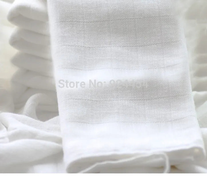 5pcs/lot 100% Cotton Baby Gauze Diapers For Newborn Baby Nappy Changing 60 x 50cm Washable Soft Baby Towels