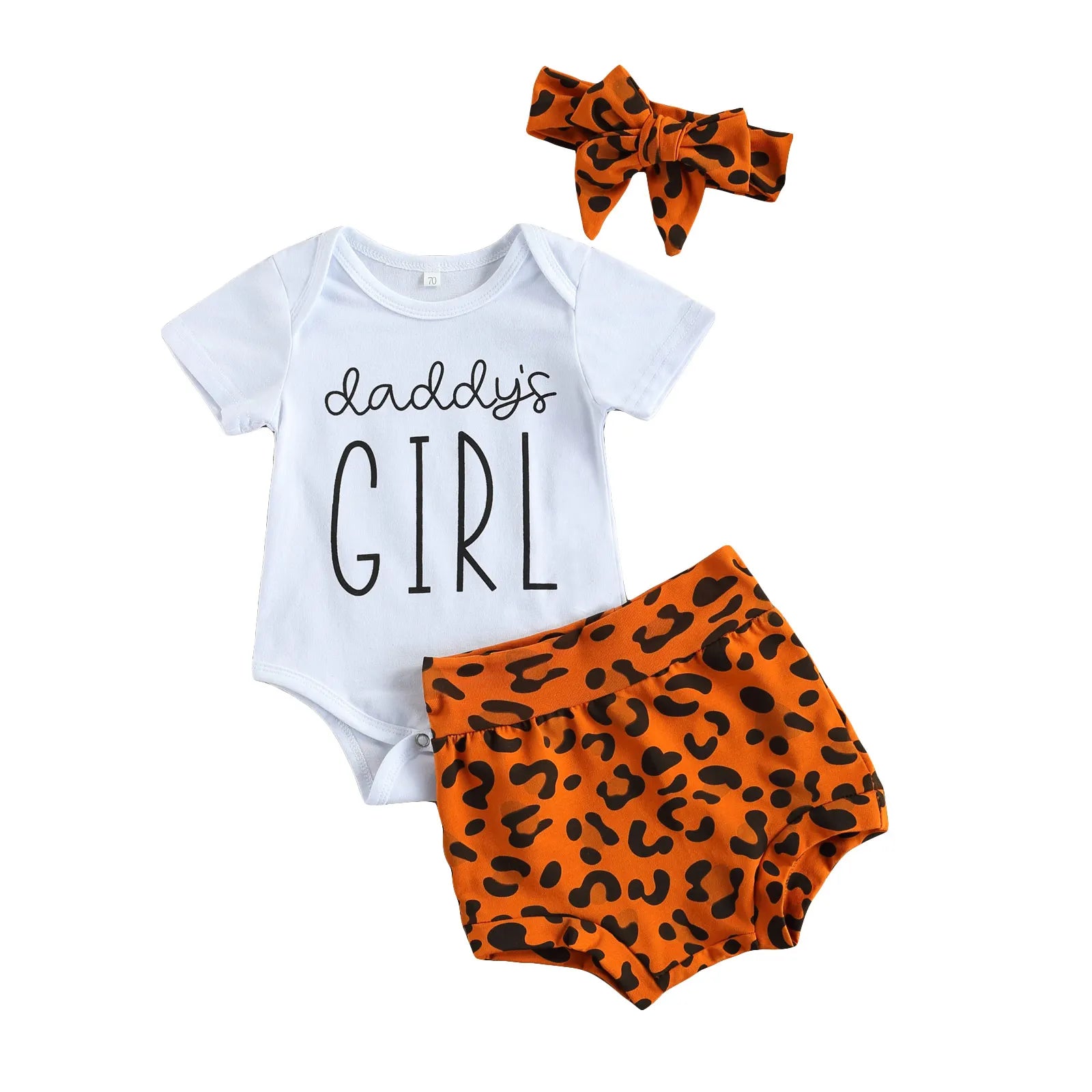 Summer Newborn Baby Girls Clothes Letter Bodysuit