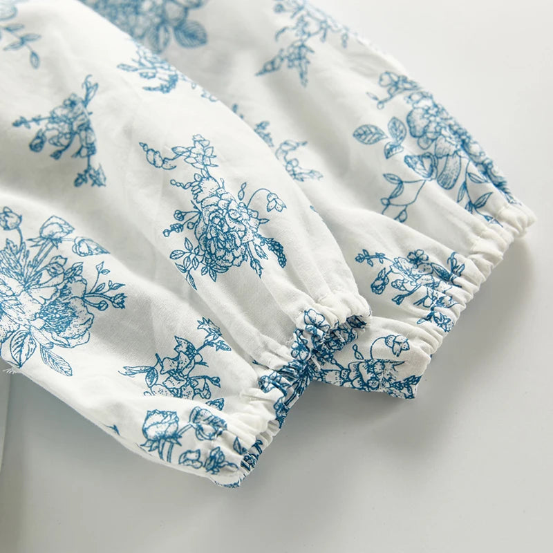 Autumn Newborn Flower Clothes Infant Baby Girls Cotton clothes