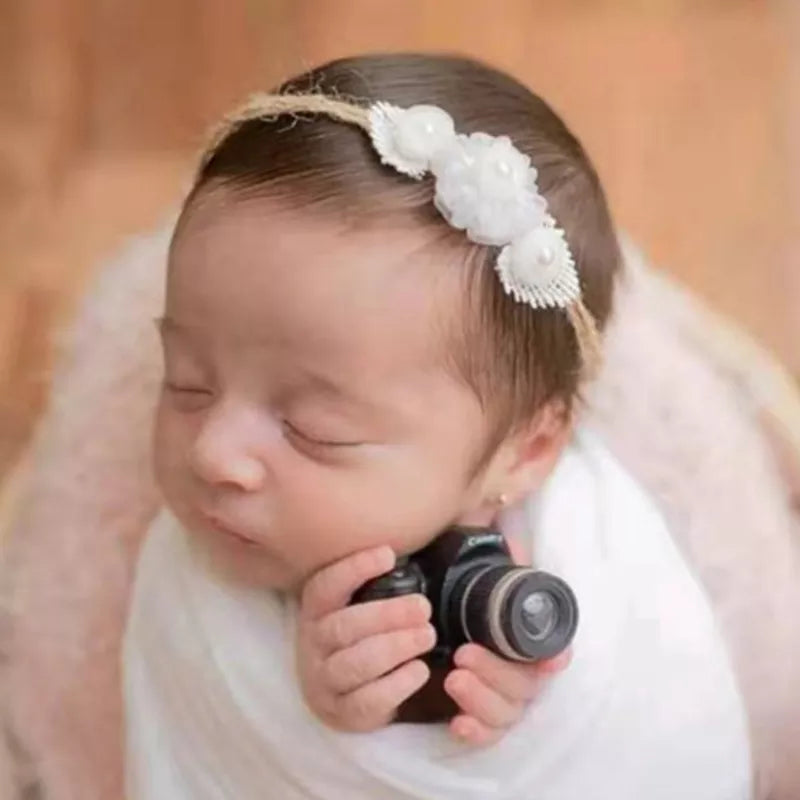 1/12 Dollhouse Mini Camera Newborn Photography Props Accessories
