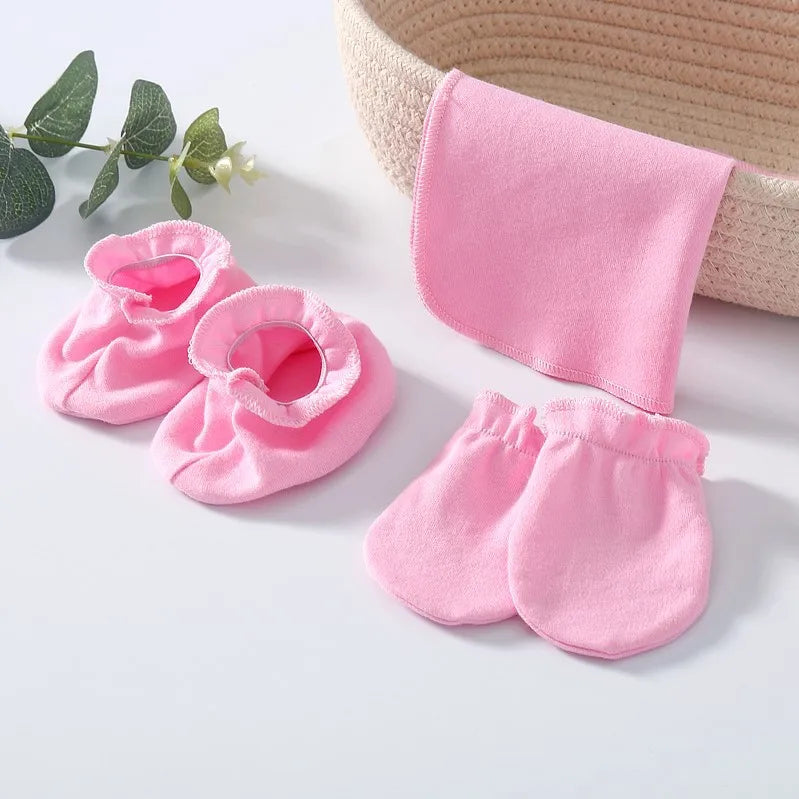 6 Pcs Set Newborn Baby Clothes Sets Baby Gift Sets High Quality Cotton