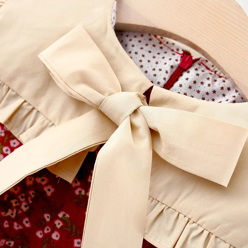 New born baby girls dress spring clothes