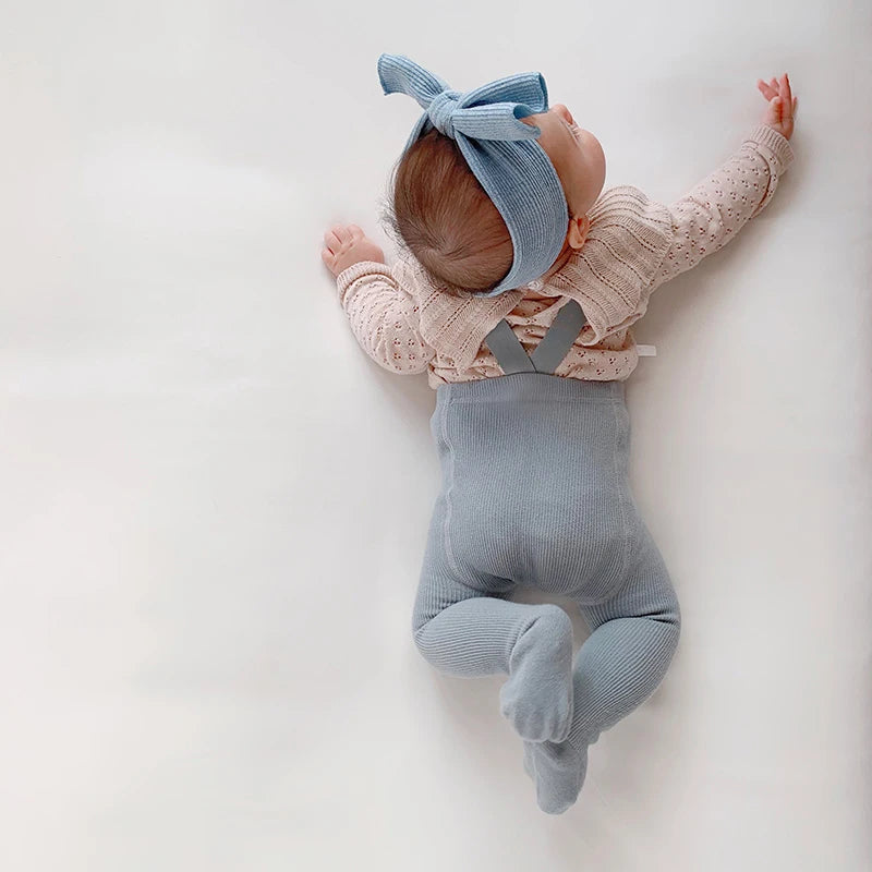 Infant Baby Knitting Sweater Sets Cotton Sweater Suit+ Leggings 0-2 Years