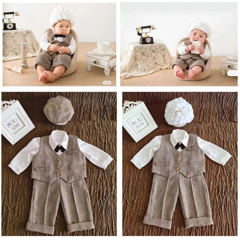 Infant Girls Cosplay Grandma Clothes Hat Outfits