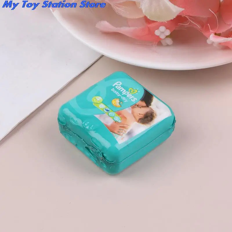 3styles 1:12 Dollhouse Miniature Baby Diaper Model Toy