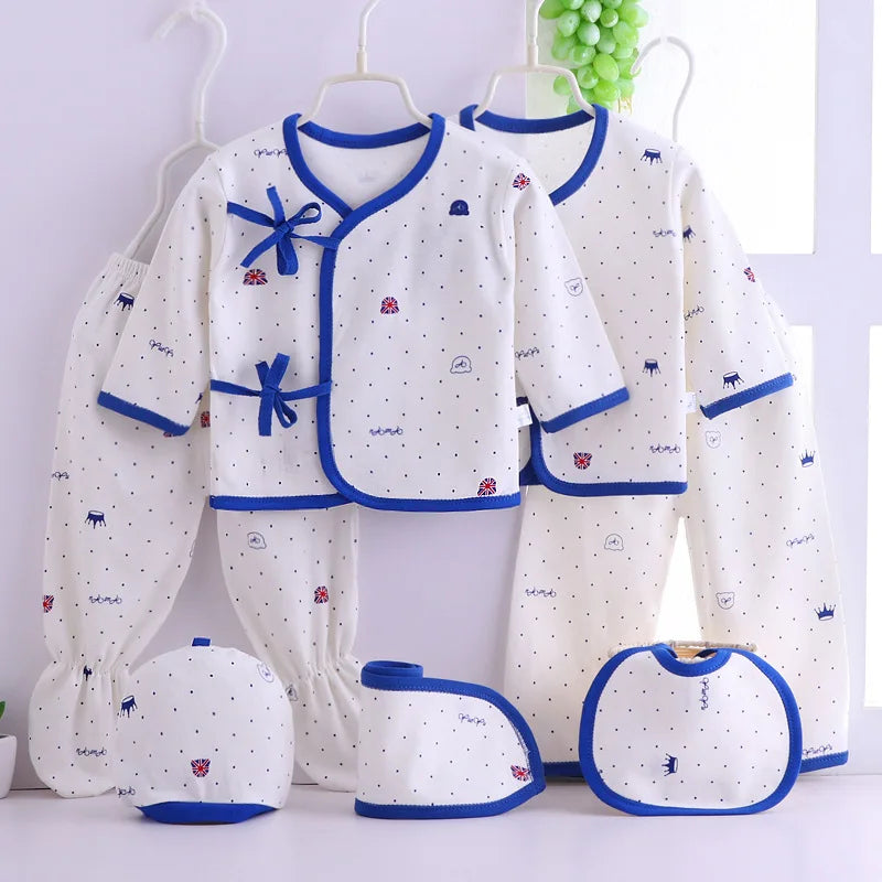 24 Colors 7 Pieces/Set Newborn Baby Clothing Sets Gift For 0-3M