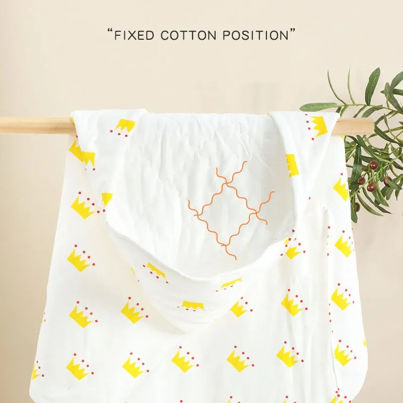 100% Cotton Baby Swaddles Soft Newborn Blankets