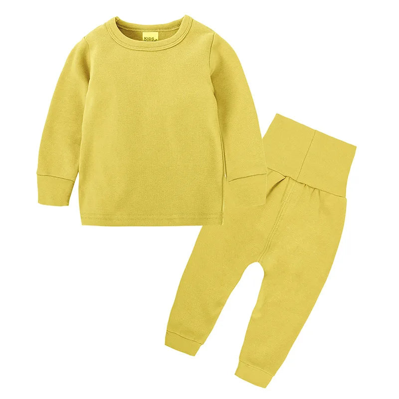 Home Wear Thick Suede For 0-4Year Baby Underwear Sets