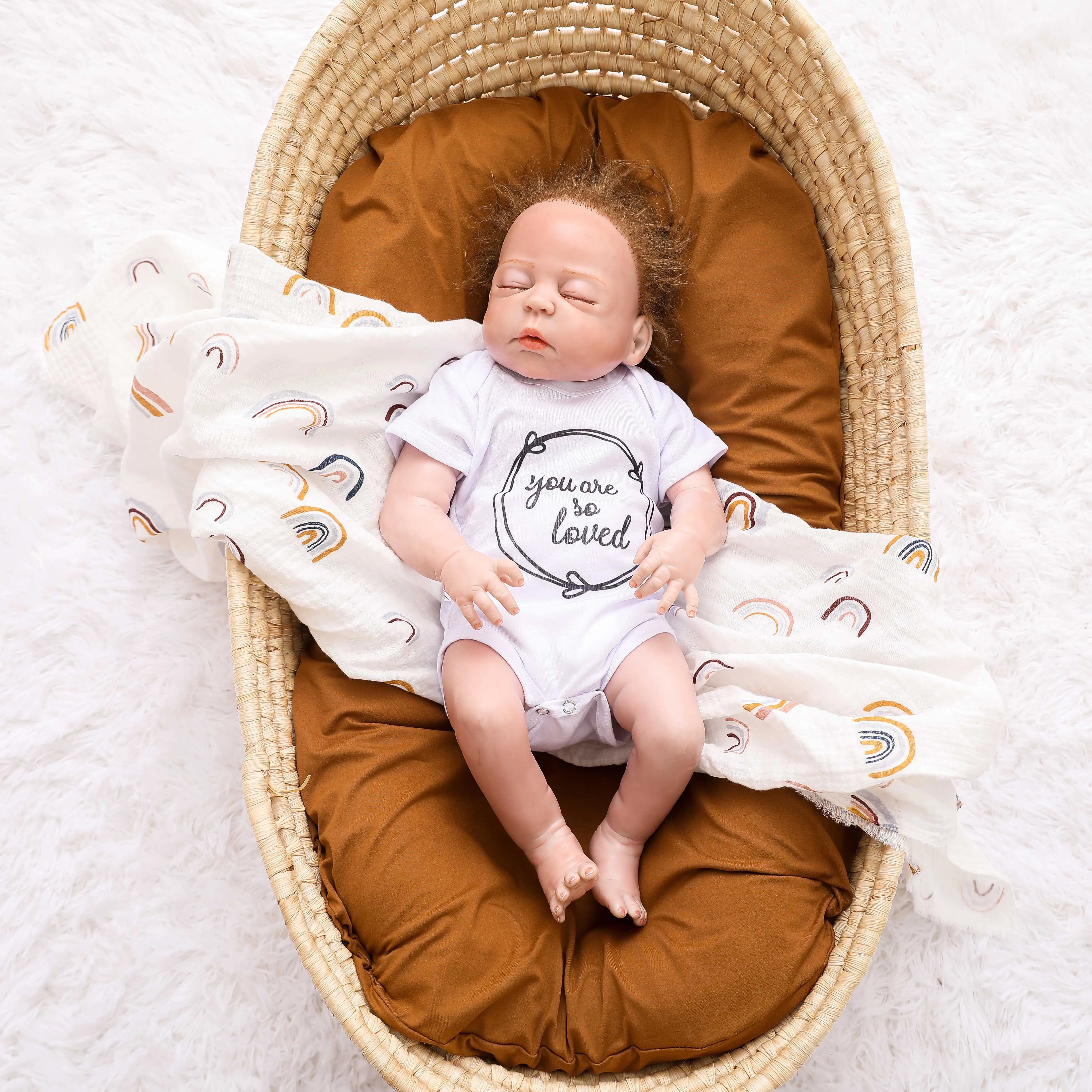 Baby Cotton Baby Crib Nest Bed Portable Infant Cradle Cot