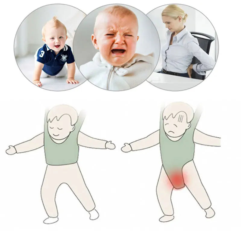 8-18 Months Baby Dual-use Walker Breathable Cotton Belted Toddler With Children's Traction Belt To Protect Children's Safety