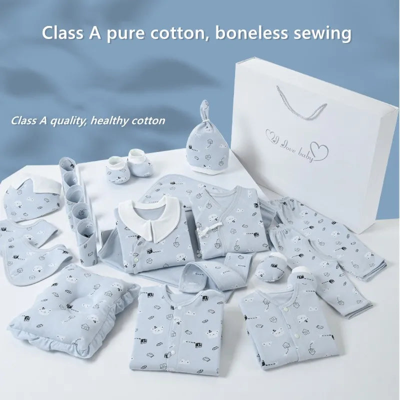 100% Cotton Newborn Clothes Suit Infant Clothing Suit Baby Gifts