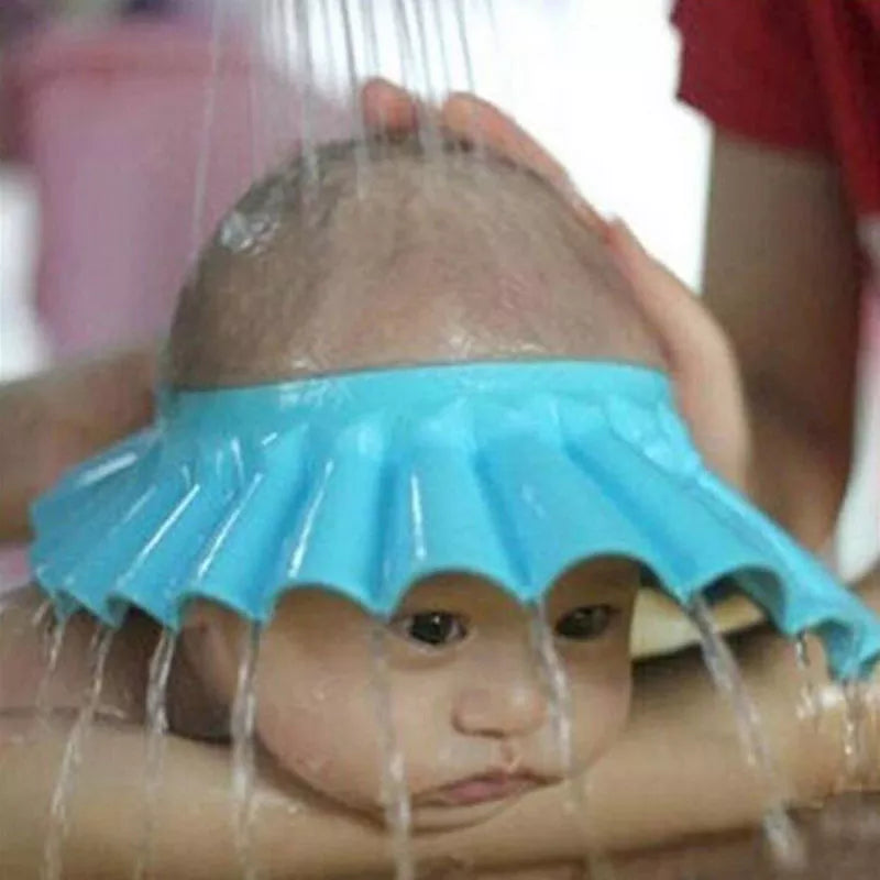 Adjustable Baby Shampoo Cap Kids Wash Hair Protection