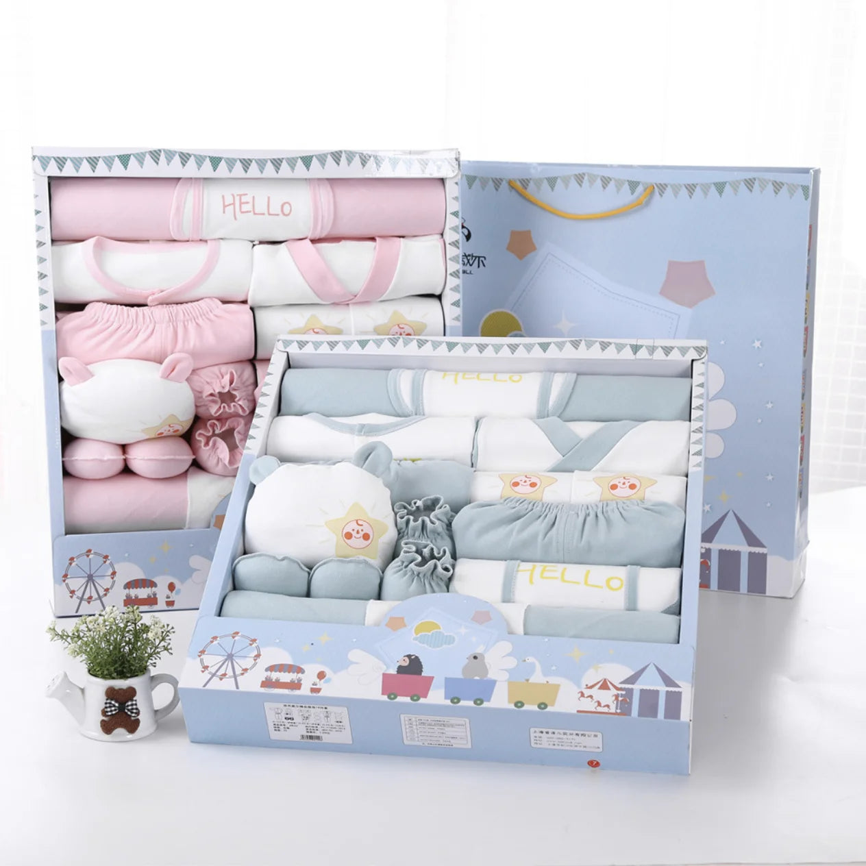 18Pcs New Born Baby Clothes Newborn Gift Set