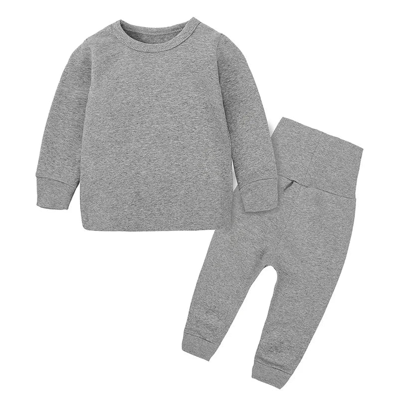 Home Wear Thick Suede For 0-4Year Baby Underwear Sets
