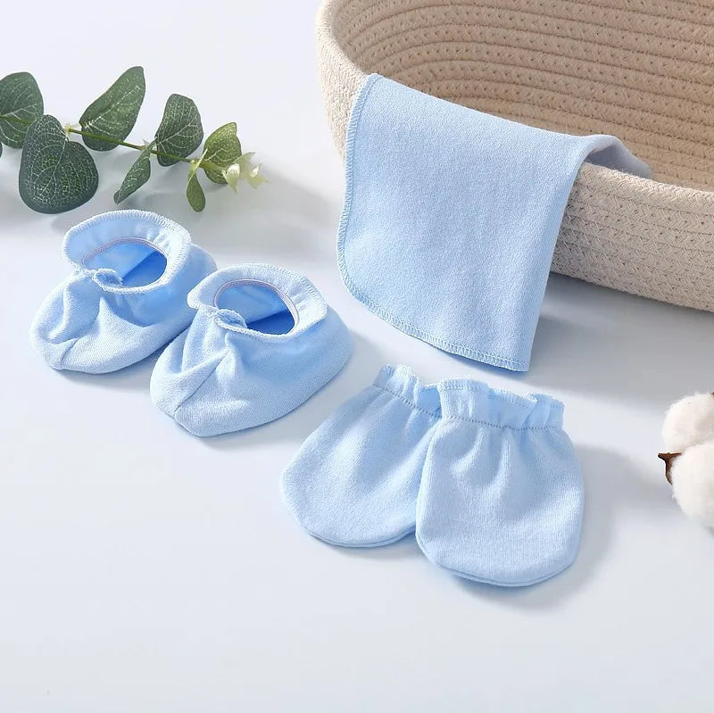 6 Pcs Set Newborn Baby Clothes Sets Baby Gift Sets High Quality Cotton