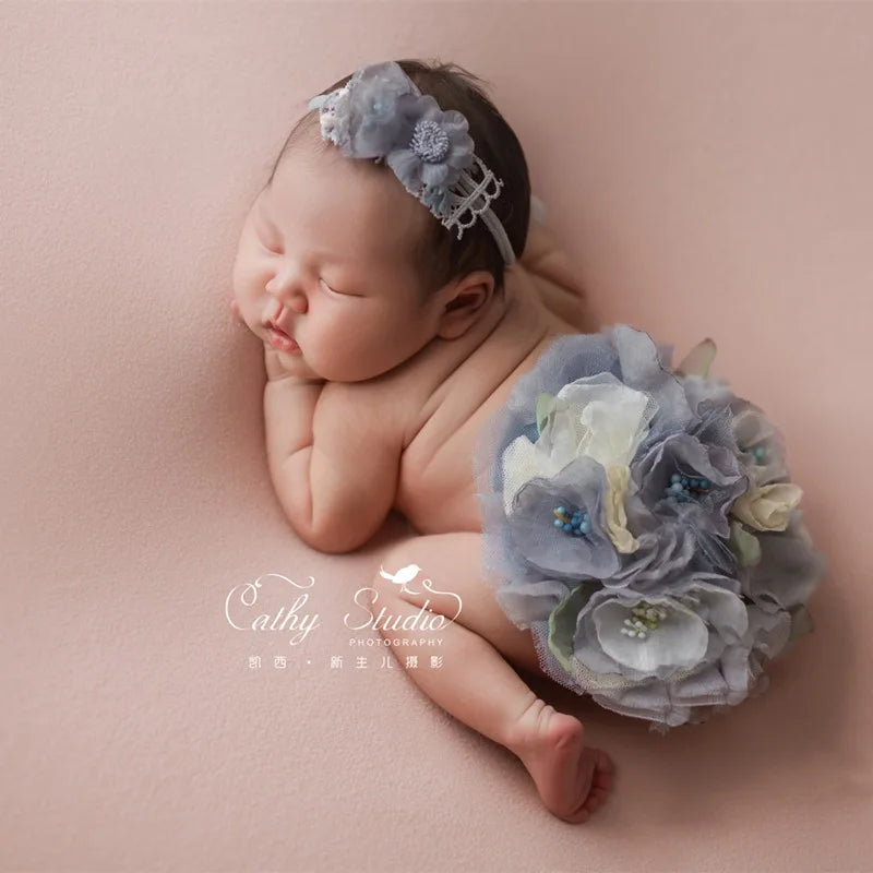 Newborn photography headband flower for photo Accessories