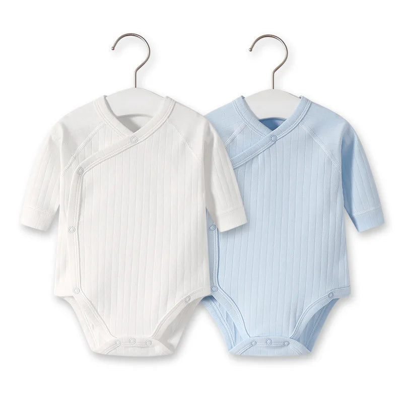 2pcs/lot Newborn Baby Clothes Rompers Cotton Bodysuit