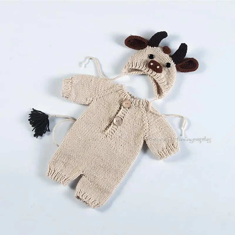 Newborn Baby Ox Costume Baby Clothes
