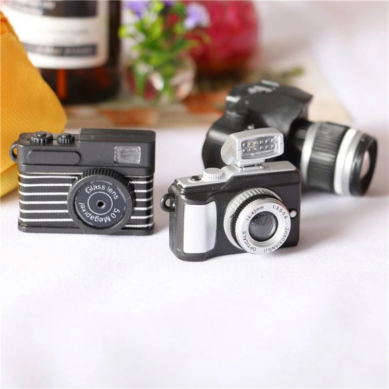 1/12 Dollhouse Mini Camera Newborn Photography Props Accessories