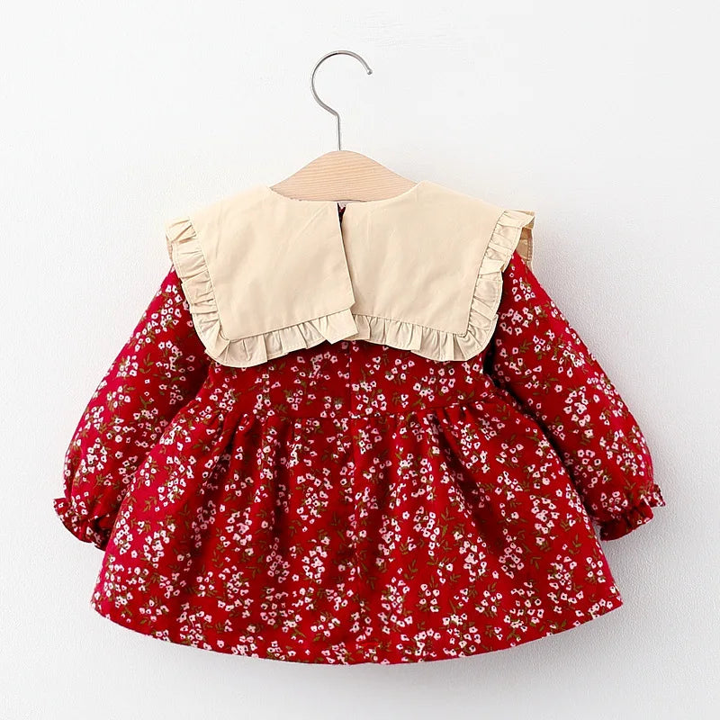 New born baby girls dress spring clothes