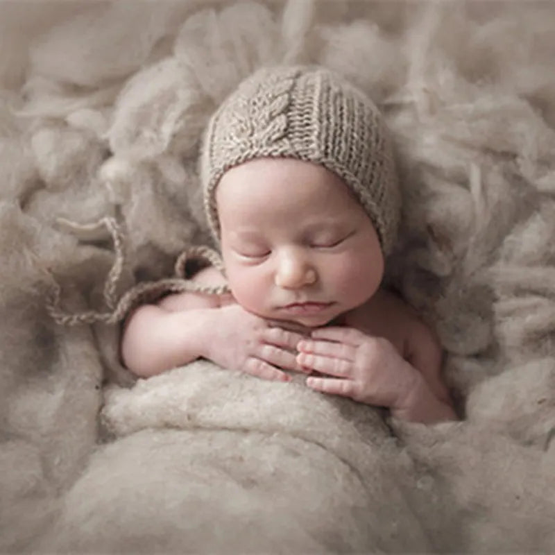 Newborn Wool Felt Baby Soft Cushion Blanket Photo Props