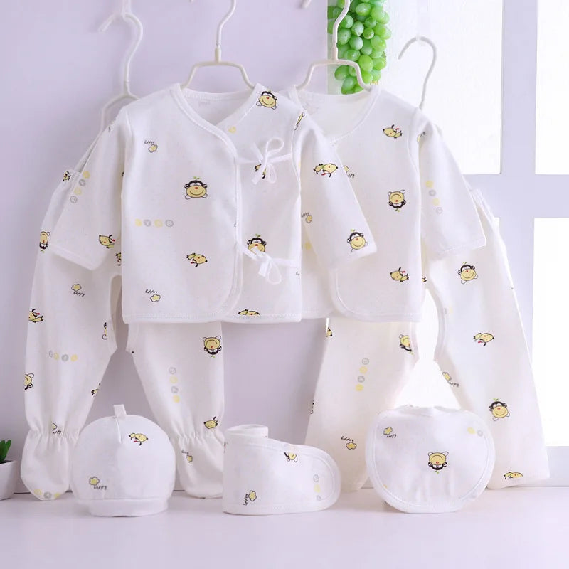 24 Colors 7 Pieces/Set Newborn Baby Clothing Sets Gift For 0-3M