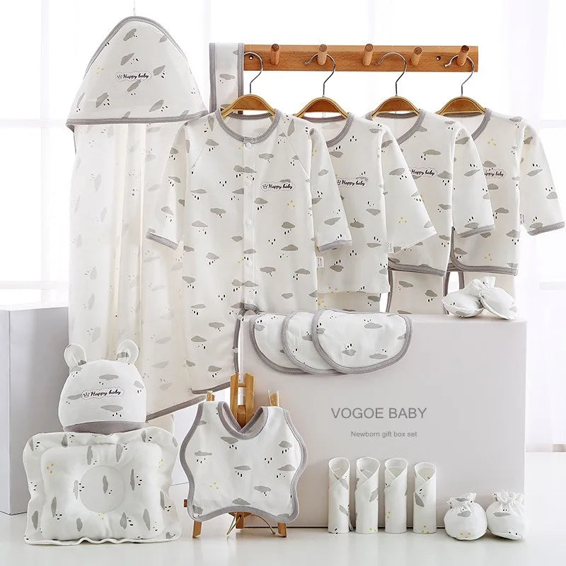 Newborn Cotton For Baby Clothing Sets Gift No Box