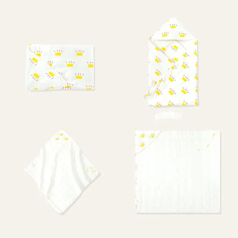 100% Cotton Baby Swaddles Soft Newborn Blankets