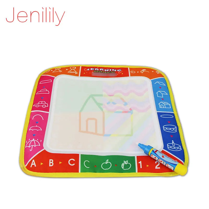29*29CM Baby Kids Add Water with Magic Pen Doodle Painting Picture Water Drawing Play Mat in Drawing Toys Board New Year Gift