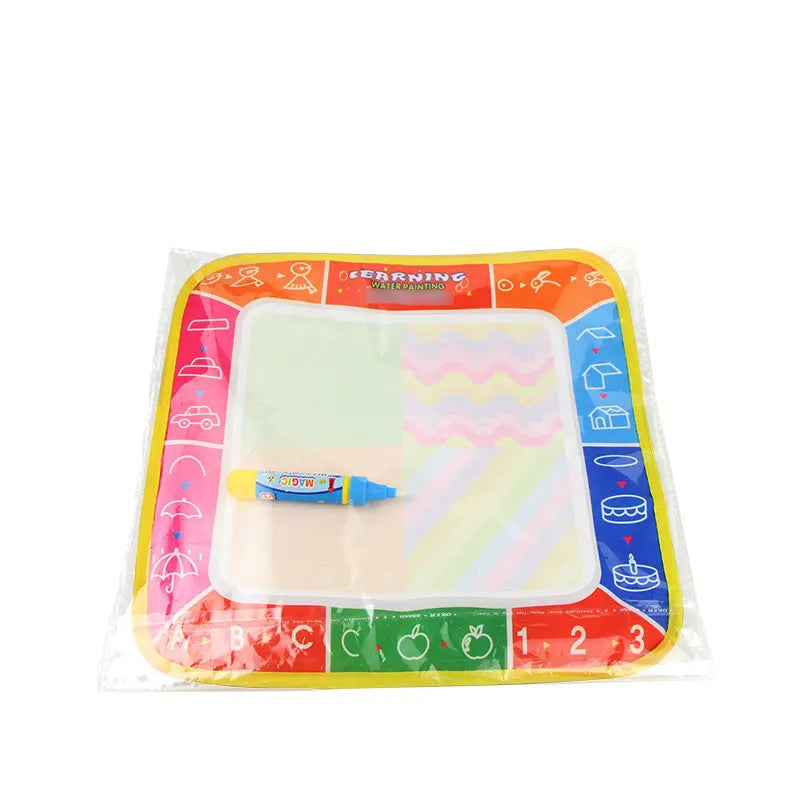 29*29CM Baby Kids Add Water with Magic Pen Doodle Painting Picture Water Drawing Play Mat in Drawing Toys Board New Year Gift