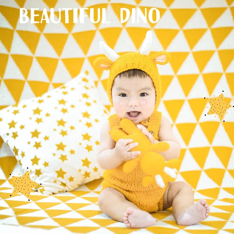 1set Newborn Photography Props Crothet Baby Clothes