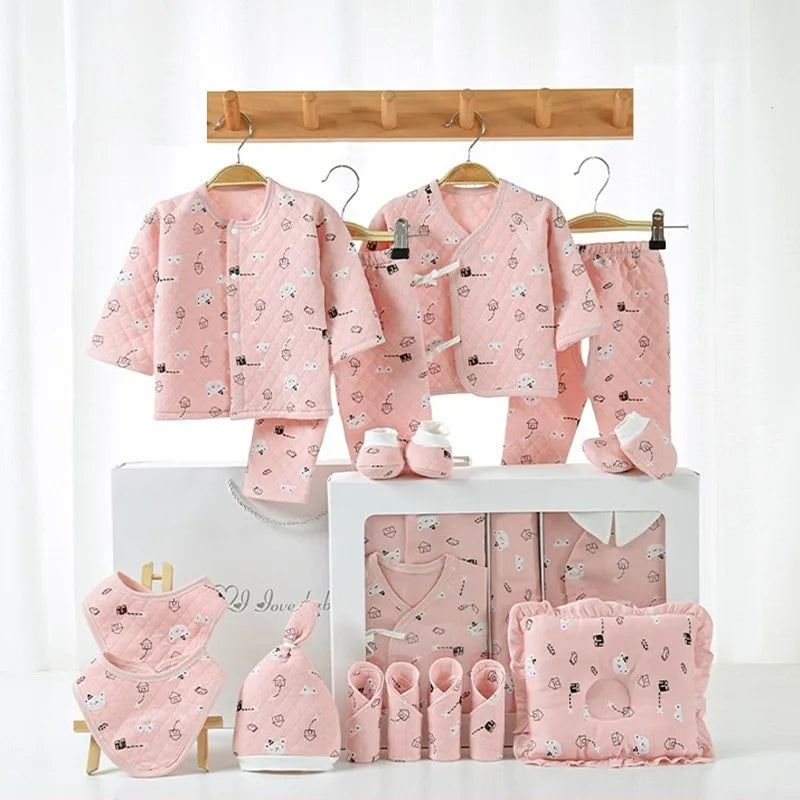 100% Cotton Newborn Clothes Suit Infant Clothing Suit Baby Gifts