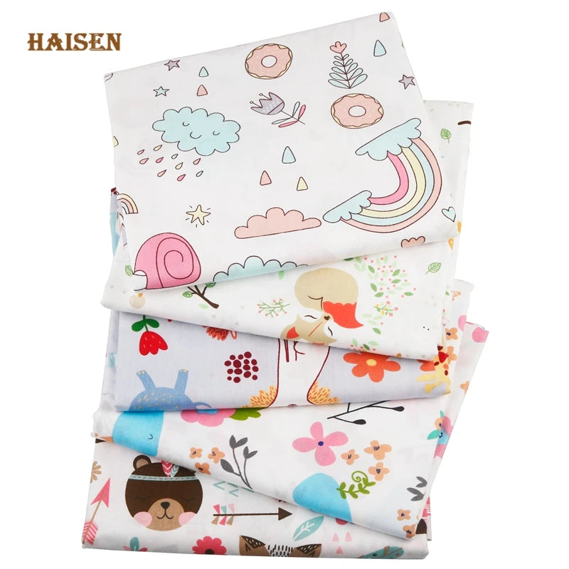 Cotton Fabric Cloth For DIY Handmade Baby Banklet