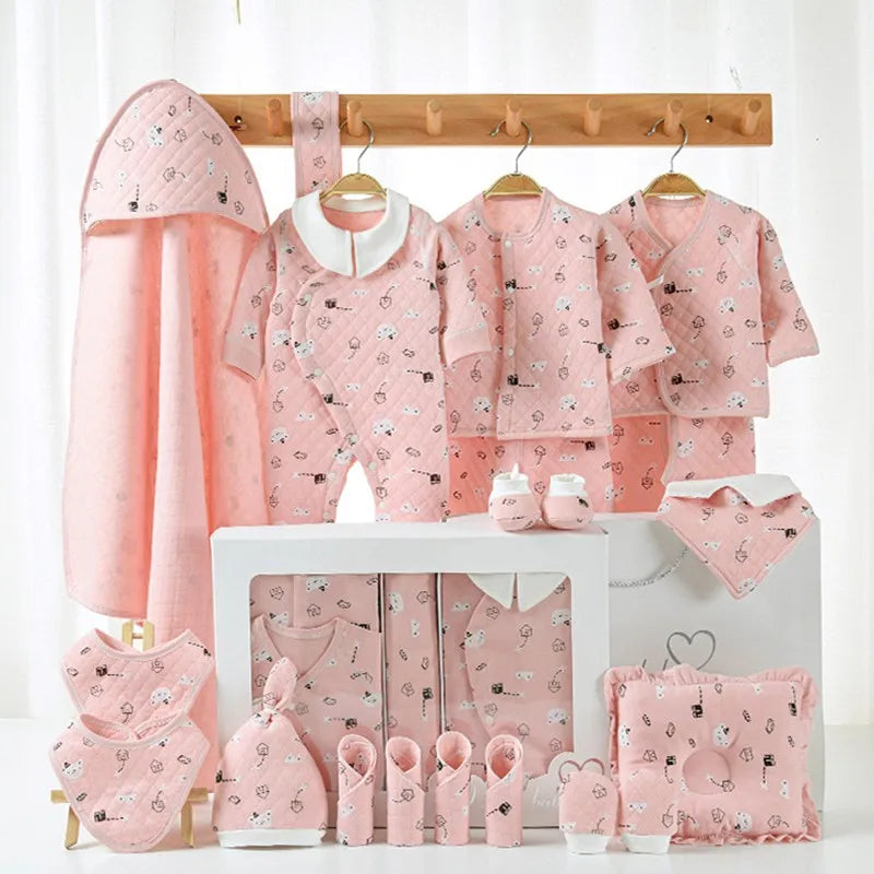 100% Cotton Newborn Clothes Suit Infant Clothing Suit Baby Gifts