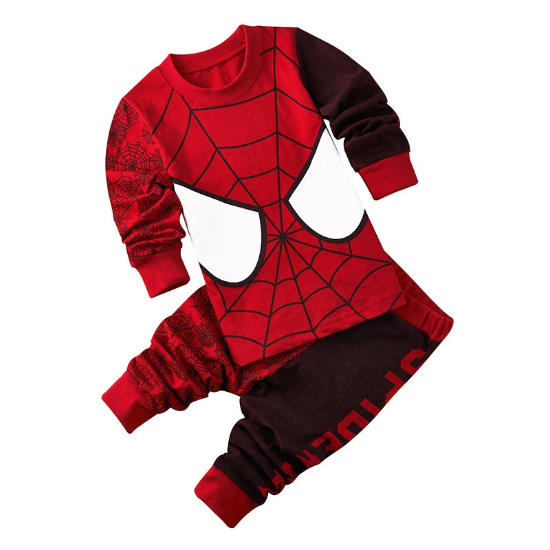 2pcs/set New Baby Pajamas SpiderMan Sets