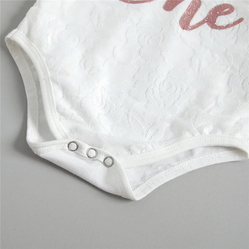 Cute Princess Clothing First Birthday Baby's Set