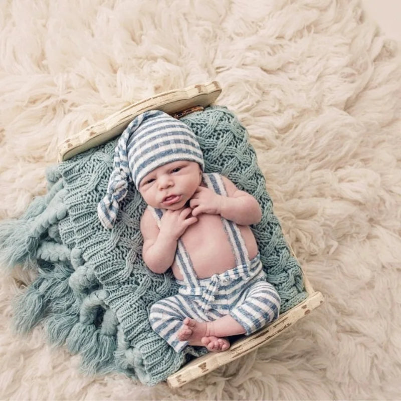Newborn Photography Props Accessories Baby Hat Props 2pcs
