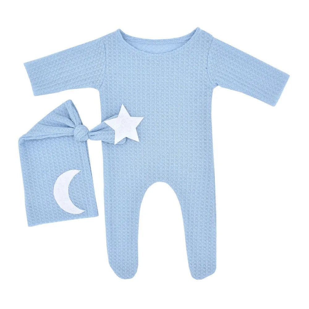Moon Stars Newborn Photography Props Babies Accessories