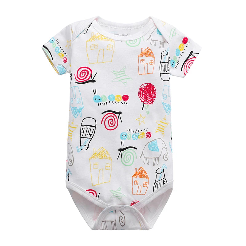 100% cotton Newborn Bodysuit Baby Clothes