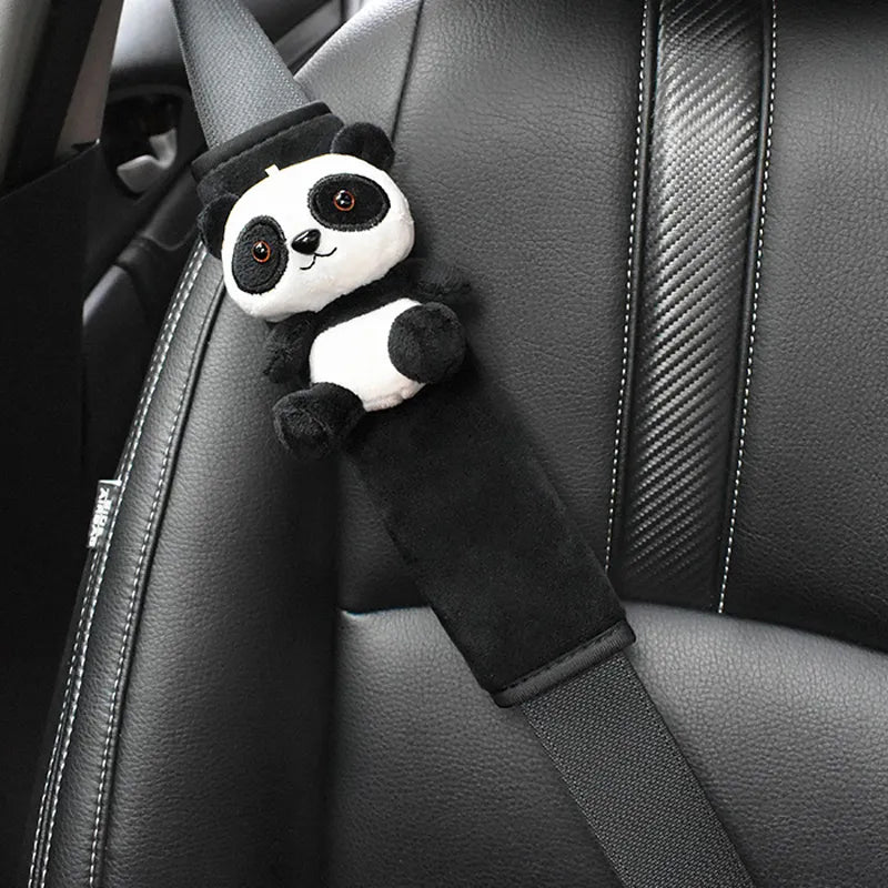 1pc Cute Cartoon Toy Animal Car Seatbelt Shoulder Strap Protector