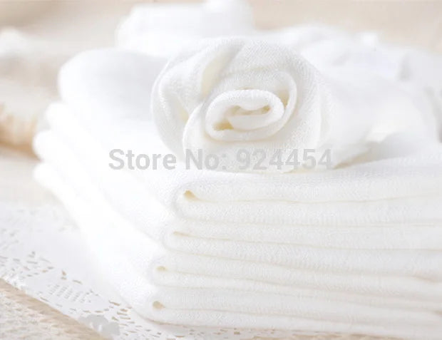 5pcs/lot 100% Cotton Baby Gauze Diapers For Newborn Baby Nappy Changing 60 x 50cm Washable Soft Baby Towels