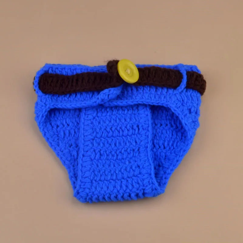Cowboy Boots Hat and Diaper Cover with Vest 5 Pieces Set Clothes