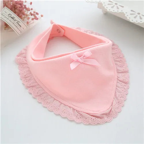 0-24Month Baby Bibs For Girls Boys 100% Cotton Gentleman Style Burp Cloth