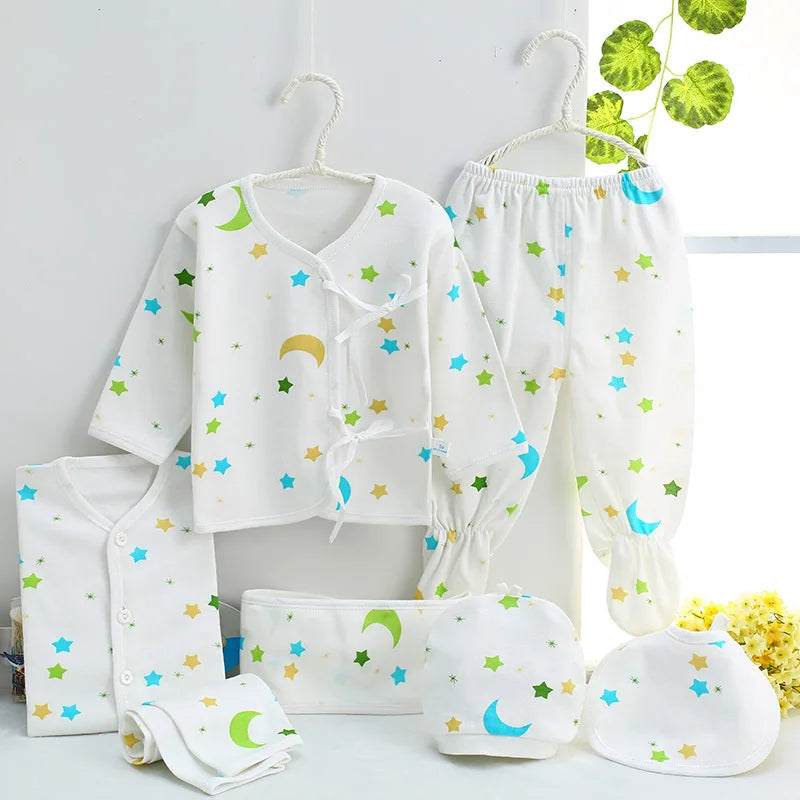 Newborn infant cotton Cartoon underwear Gift Set (5pcs/set) (7pcs/set)