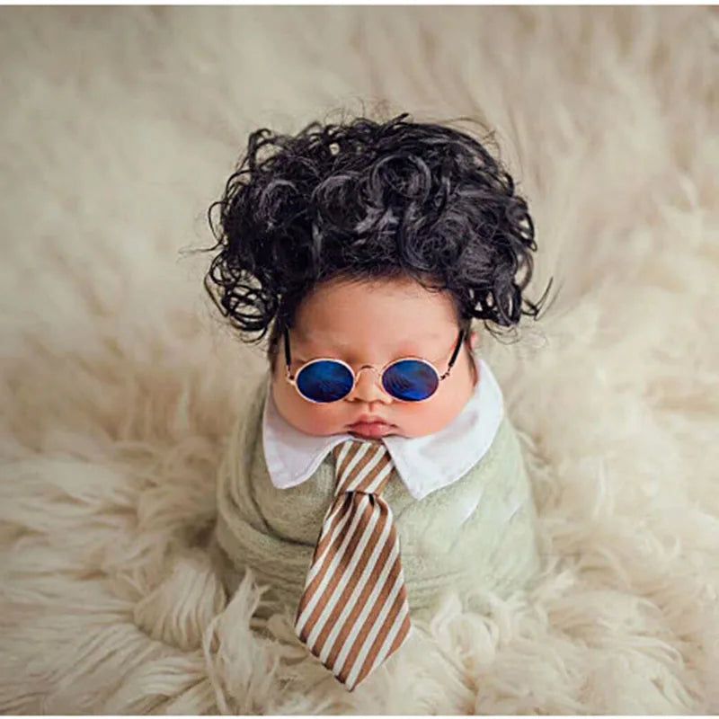 Newborn Photography Props Baby Glasses Boy Props