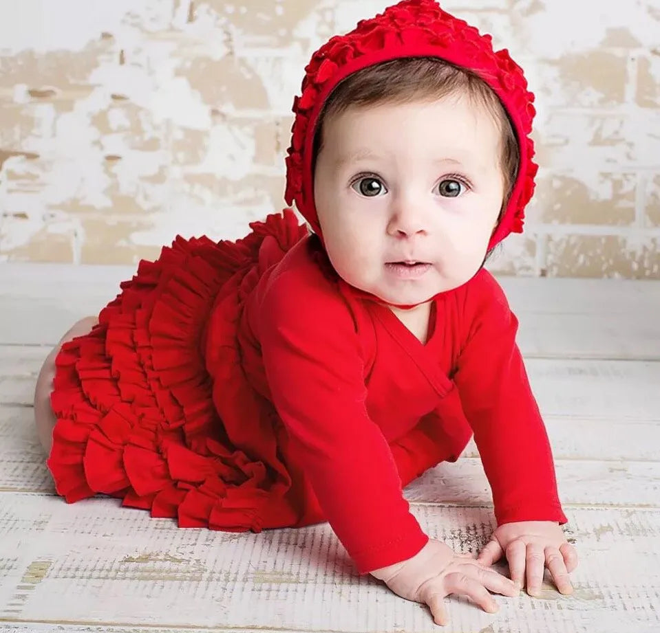 Newborn Baby Girl Clothes Winter Spring Princess Cotton Dress